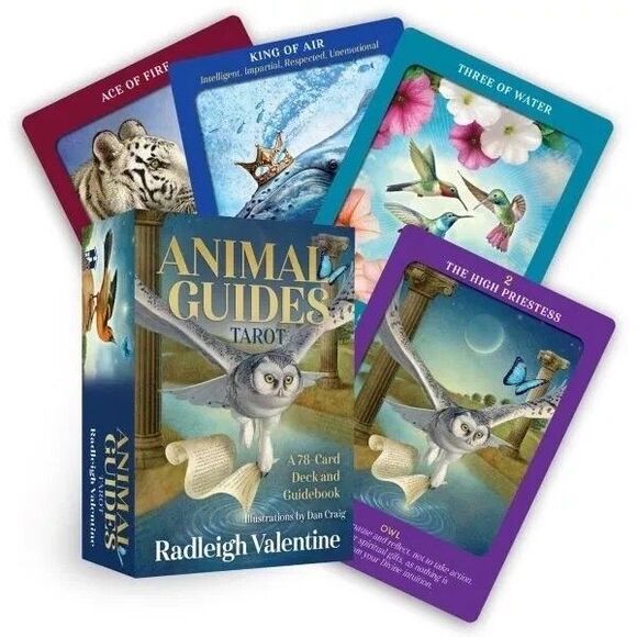Animal Guides Tarot 78-card Deck & Guide, Cards by Valentine, Radleigh Valentine - Picture 1 of 1